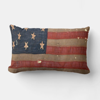 Civil War Union 🦅 Honour Vintage Military Lumbar Cushion