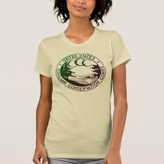 Civilian Conservation Corps nature women's Tshirt