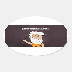 Civilised Caveman Cooking Sticker