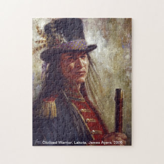 Civilised Warrior, Native American (Lakota) puzzle