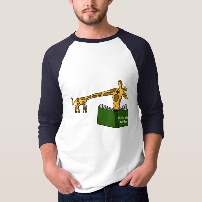 CJ- Giraffe Reading a Bokk Shirt (Front)