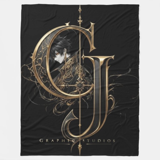 CJ Graphic Studios Signature Flece Blanket  (Front)