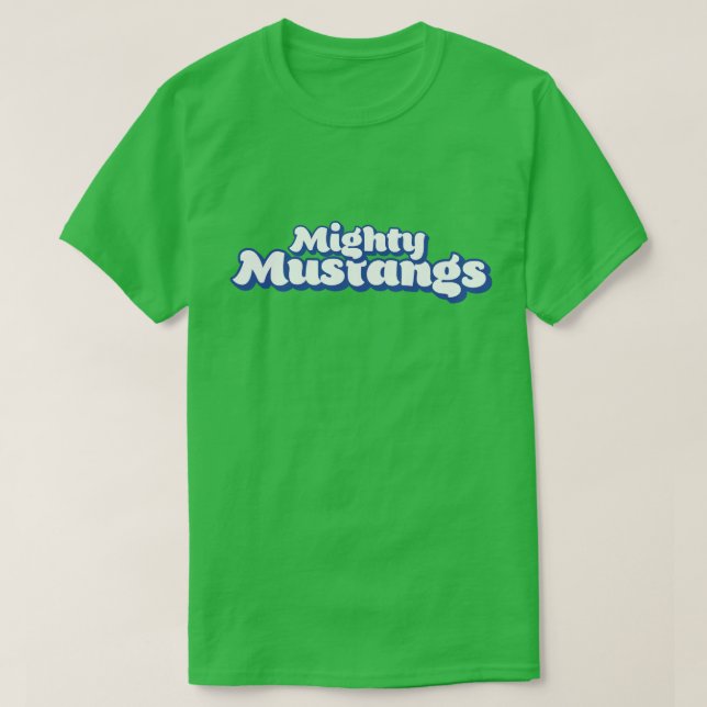 CJ Greene  Mighty Mustangs   T-Shirt (Design Front)