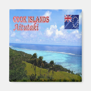 CK - Cook Islands - Aitutaki Magnet
