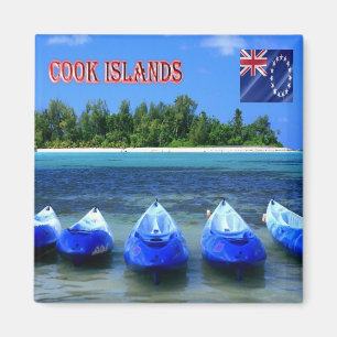 CK - Cook Islands - Panorama Magnet