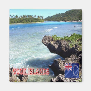CK - Cook Islands - Rarotonga Beach Magnet