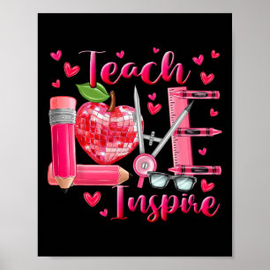 Ck To School 100th Day Of School Teacher Lmn Groov Poster