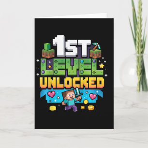 Ck To School 1st Grade Boys Gamer First Day Of Fir Card