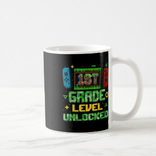 Ck To School 1st Grade Boys Gamer First Day Of Fir Coffee Mug