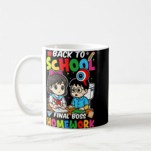 Ck To School 2025 Final Boss Homework Coffee Mug