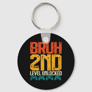 Ck To School 2nd Grade Boys Gamer First Day School Key Ring