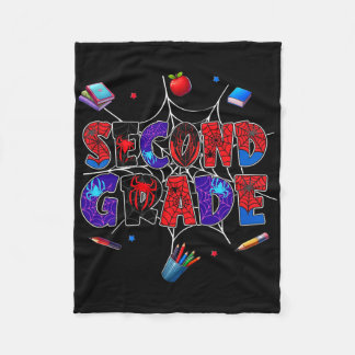 Ck To School 2nd Grade Boys Gamer First Day Second Fleece Blanket
