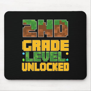 Ck To School 2nd Grade Boys Gamer First Day Second Mouse Pad