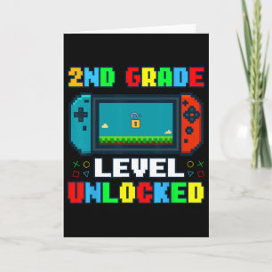 Ck To School 2nd Grade Level Unlocked Gamer Kids B Card