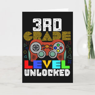 Ck To School 3rd Grade Gamer Card