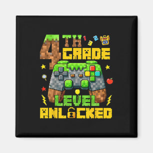 Ck To School 4th Grade Gamer First Day Fourth Grad Magnet