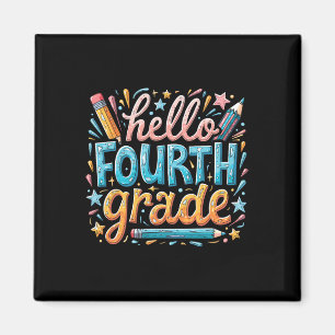 Ck To School 4th Grade Set Magnet