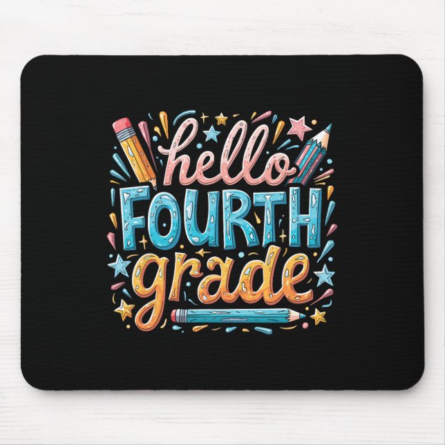 Ck To School 4th Grade Set  Mouse Pad (Front)