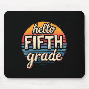 Ck To School 5th Grade Outfit Mouse Pad