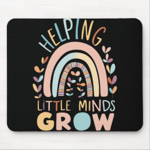Ck-to-school Boho Helping Little Minds Grow Teache Mouse Pad