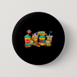 Ck To School Bus Driver Coffee Cups  6 Cm Round Badge