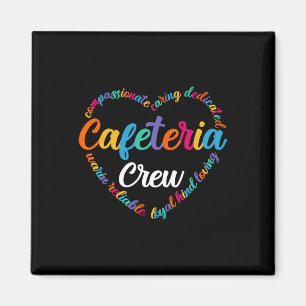 Ck To School Cafeteria Crew Shirt Lunch Ladies Magnet