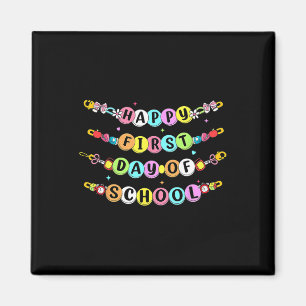 Ck To School Friendship Bracelet First Day Of Scho Magnet