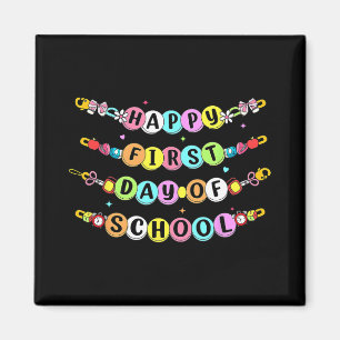 Ck To School Friendship Bracelet First Day Of Scho Magnet