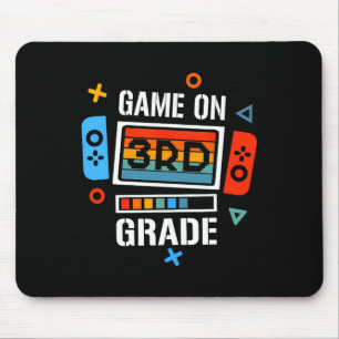 Ck To School Game On 3rd Grade Funny Gamer Kids Bo Mouse Pad