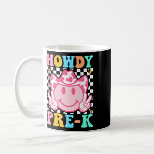Ck To School Howdy Pre-k Cute Western Cowboy Cowgi Coffee Mug