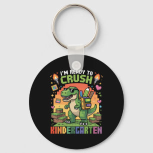 Ck To School Kindergarten Boys I'm Ready To Crush Key Ring