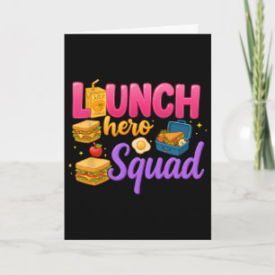 Ck To School Lunch Lady Squad Lunch Hero Squad Pre Card