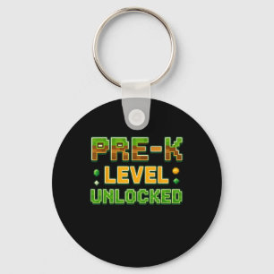 Ck To School Pre K Boys Gamer First Day Of Prescho Key Ring
