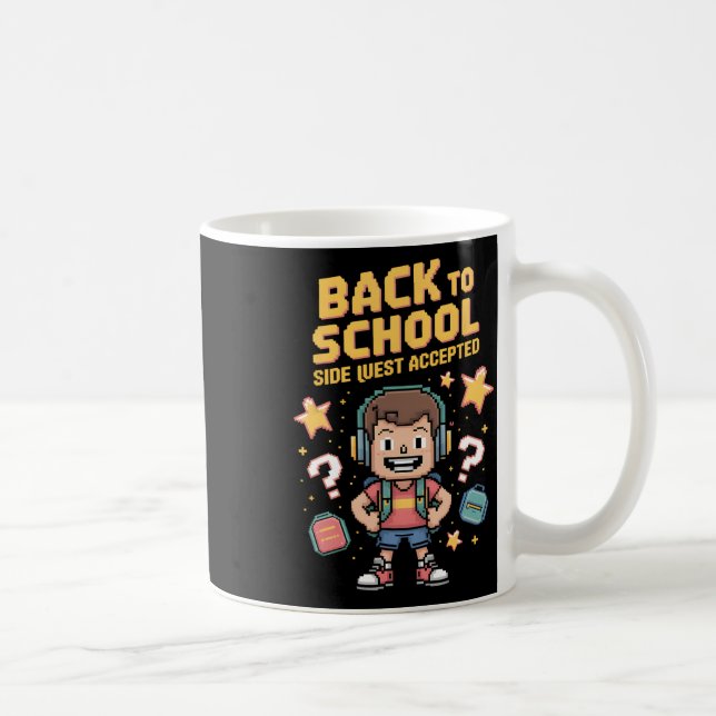 Ck To School Side Quest Accepted Gamer 2  Coffee Mug (Right)