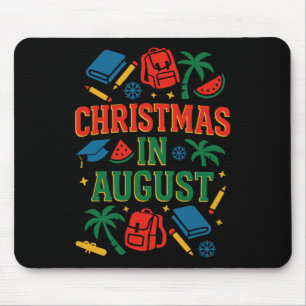 Ck To School Xmas Palm Tree Graduation Christmas I Mouse Pad