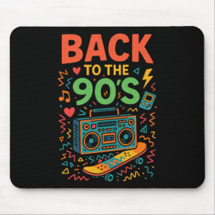 Ck To The 90's - 90s Retro Vintage Old School Mouse Pad