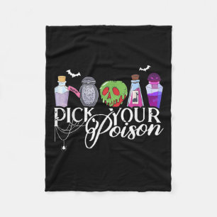 Ck Your Ison Cute Halloween Soky Trick Or Treat Fleece Blanket