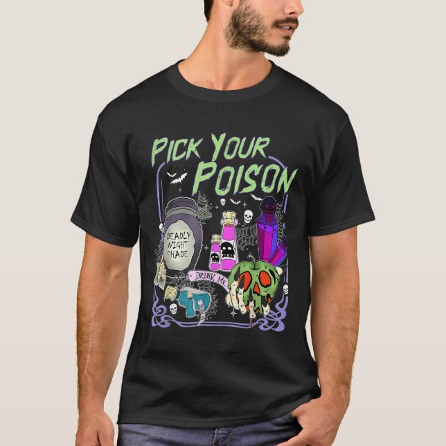Ck Your Ison Drink Me Halloween Witch Party  T-Shirt (Front)