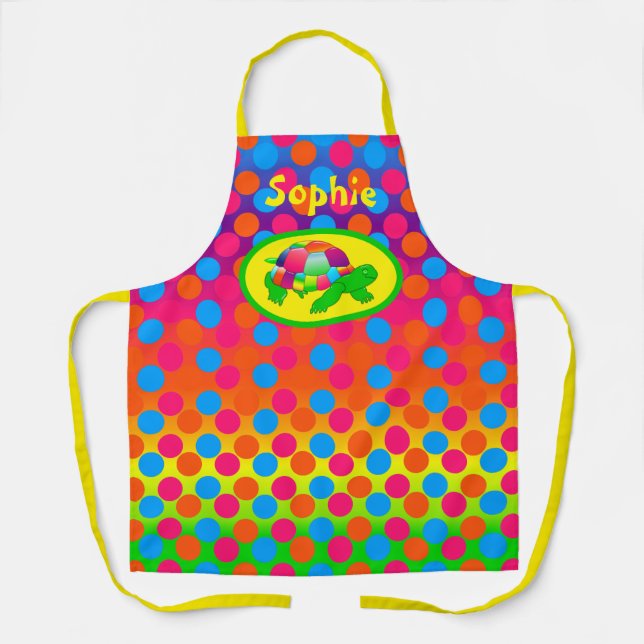 CKC-Lil Glass Turtle- Apron (Front)
