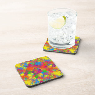 CKC Paint Can Florals-Drink Coasters