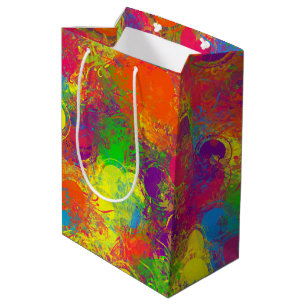 CKC Paint Can Florals-GIFT BAG M