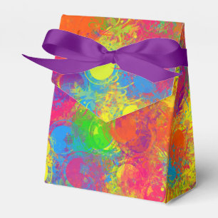 CKC Paint Can Florals-PARTY FAVOR BOX,tent Favour Box