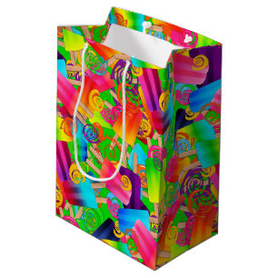 CKC Popsicle Swirls,Neon-Gift Bag M