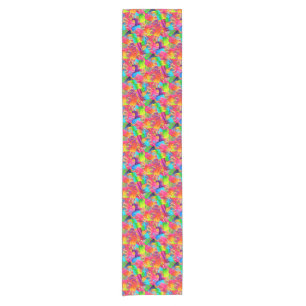 CKC-Popsicle Swirls,Pink-14x72 COTTON TABLE RUNNER