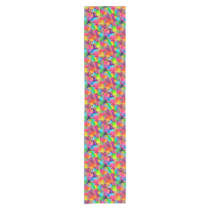 CKC-Popsicle Swirls,Purp-14x72 COTTON TABLE RUNNER