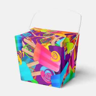 CKC Popsicle Swirls,Purple-TAKE OUT FAVOR BOX