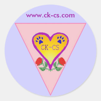 ckcs design logo KMF round sticker