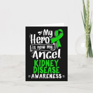 Ckd Awareness T Shirt - Kidney Disease Survivor  Card