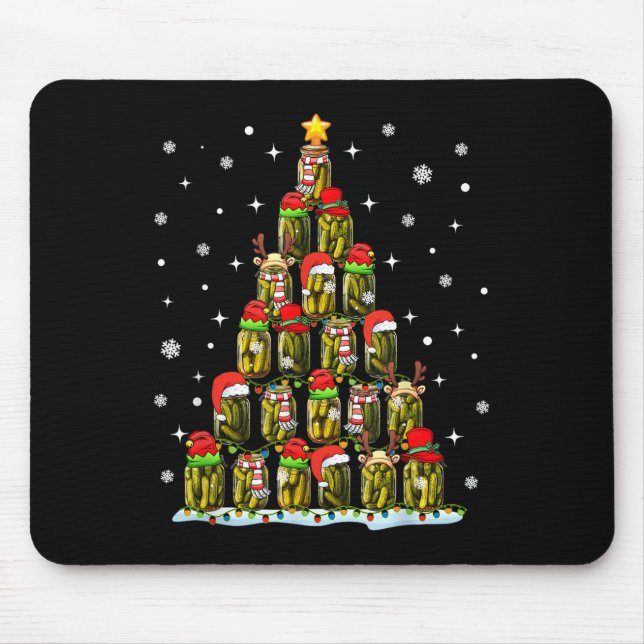 Ckle Lover Christmas Pajama Ckles Jar Xmas Uni-fam Mouse Pad (Front)