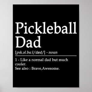 Ckleball Funny Ckleball Dad Quote Definition Fathe Poster